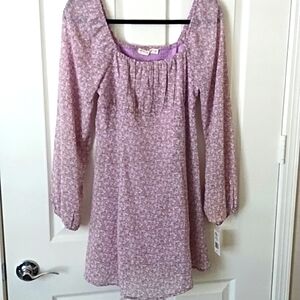 NWT Live To Be Spoiled large floral dress
